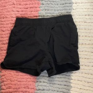 All In Motion shorts. Black. Size 10/12 Kids.